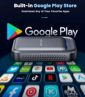 Timeknow 313054314314 Wireless Carplay Adapter Magic Box Android Auto For Car #2