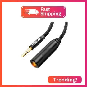 Tisino Ts9569 1/4 To 3.5mm Adapter Inch Female 1/8 Male Stereo Audio For H