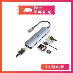 Tt-hb056 Totu Usb C Hub 7 In 1 Adapter Multiport Dock Wit