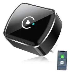 D181 Uisjl Wireless Carplay And Android Auto Adapter 2-in-1 Black