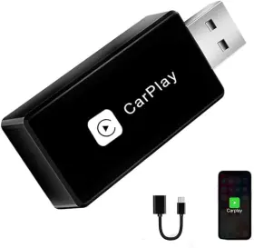 Ula-yuan 611580591996 Wireless Carplay Adapter Converts Wired To For Iphone