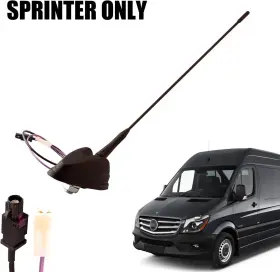 An002-a9068200475 Unikpas Car Roof Mounted Radio Antenna Compatible With Benz For Sprinter Van #2