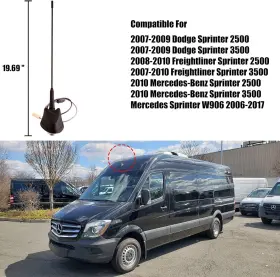 An002-a9068200475 Unikpas Car Roof Mounted Radio Antenna Compatible With Benz For Sprinter Van #3
