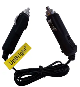 Sac-109 Upbright 43243 12v Dc Car Lighter Power Supply Cord For Schumacher Male To M Connector