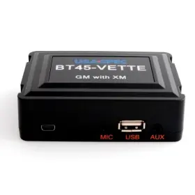 Bt45-vette Usa Spec Gm Radio Bluetooth Handsfree Phone Streaming Music Kit. Many 2003 With Xm