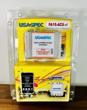 Pa15-acuxl Usa Spec Ipod To Honda/acura Interface Text Display