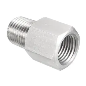 Uxcell 680520161537 Pipe To Fitting Adapter 1/4 Npt Male X G Female