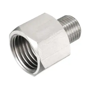 Uxcell 714998533975 Pipe To Fitting Adapter Pressure Gauge M10 Male X M14 Female