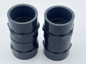 Sch80 Uxcell Pvc Female Adapter Pipe Fitting Fit For Slip Coupling Dark Grey 4 Pcs 2 Inch Sch80 Uxcell Pvc Female Adapter Pipe Fitting Fit For Slip Coupling Dark Grey 4 Pcs 2 Inch