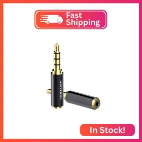 Bfbb0-2 Vention 3.5mm Male To 2.5mm Female Audio Adapter 2 Pack Bfbb0-2 Vention 3.5mm Male To 2.5mm Female Audio Adapter 2 Pack
