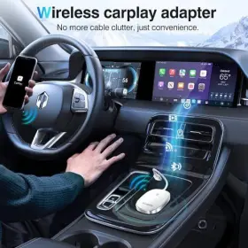 Vevavi 710891326324 Wireless Carplay Adapter 2024 Upgraded - White #2 Vevavi 710891326324 Wireless Carplay Adapter 2024 Upgraded - White #2