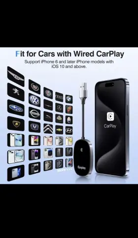 By960k Vevavi Wireless Carplay Adapter 2024 Converts Factory Wired #2