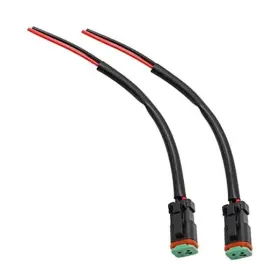 Fclhs2015 Vikksaer Deutsch Dt Dtp 2 Pin Socket Adapter For Work Light/work Light Bar Male Fclhs2015 Vikksaer Deutsch Dt Dtp 2 Pin Socket Adapter For Work Light/work Light Bar Male