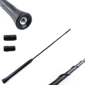 Vip295 Vip Krom Unbreakable Spring Loaded Fiber Glass Car Roof Aerial Antenna For Black