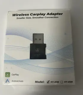 Ky-4195 Visoud Wireless Carplay Adapter Usb Link Android Auto