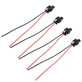 Hmy1230 Vkinman 4pcs Side Marker Pigtail Connector Harness Tail Light Wiring Plu