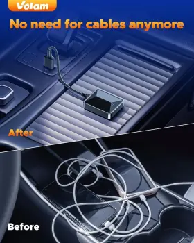 Vloam 313050285274 Volam 2024 New 2 In-1 Wireless Adapter For Oem Carplay Android Auto Ada #3