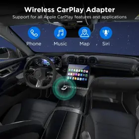 Vnilrgle 850063757386 Wireless Carplay Adapter 2024 Upgrade Plug And Play No Latency Converts Fa #3