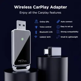 Vnilrgle 850063757393 Wireless Carplay Adapter 2024 Upgrade #3