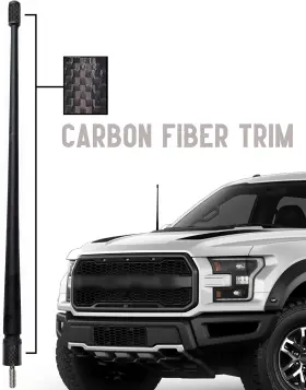 A601-ffd2-15 Votex - 13 3/4 Inch Rubber Antenna Fits Ford F-150 F-250 Ffd2-15 Black
