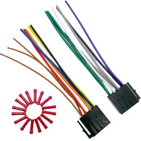 Zhyd-003 Wildtundra 8 8pin Universa Iso Car Radio Wiring Harness Android Stereo Adap