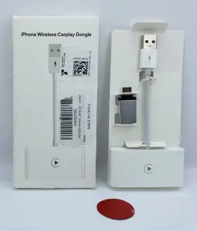 Wolios 059648569559 Wireless Carplay Adapter For Factory Wired Apple Iphone White Ob #2 Wolios 059648569559 Wireless Carplay Adapter For Factory Wired Apple Iphone White Ob #2
