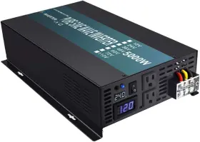Rbp-500024s Wzrelb Pure Sine Wave 5000w 24v Power Inverter Dc To Ac Solar Rv