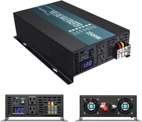Rbp250024b1 Wzrelb Strong Driving Capacity 2500w 24vdc To 120vac Pure Sine Wave Inverter