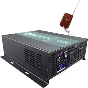 Rbprc1500s12 Wzrelb 1500w 12v 120v Pure Sine Wave Solar Power Inverter Remote Switch