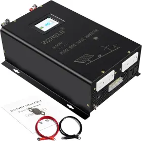 Spvc400024 Wzrelb 4000w Split Phase Pure Sine Wave Inverter 24v Dc To 120v 240v Ac 4 Out