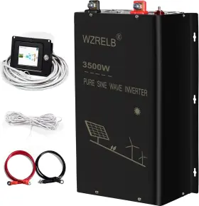Spwr350048 Wzrelb 3500w 48v Pure Sine Wave Inverter 48 Volt Dc To Ac Split Phase 3.5kw