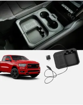 12345 Xipoo Wireless Car Charger For Dodge 1500 2019-2024 12345 Xipoo Wireless Car Charger For Dodge 1500 2019-2024