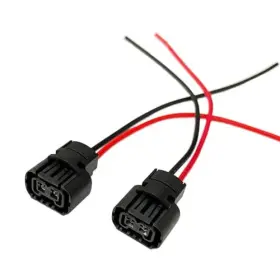 Ps24w Xotic Tech Direct #sc12 2s 2pcs 5202 H16 2504 Female Socket Extension Wiring Harness Ps24w Xotic Tech Direct #sc12 2s 2pcs 5202 H16 2504 Female Socket Extension Wiring Harness