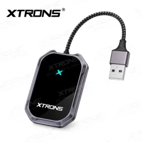 Accp08-xb Xtrons 2in1 Wireless Android Auto/carplay Adapter Usb Plug Play For Factory Installed