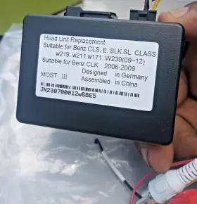 Pf7m209a Xtrons Ak/pf7m209a/fobb03 Fobb03 For Mercedes Cls E-class Sl Slk Cl-class Optical Fiber Stereo Fc37 #3