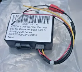 Pf7m209a Xtrons Ak/pf7m209a/fobb03 Fobb03 For Mercedes Cls E-class Sl Slk Cl-class Optical Fiber Stereo Fc37
