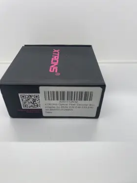 E90-e93 Xtronspro Fobb05 Xtrons Car Optical Fiber Stereo Decoder Box Adapter For Bmw E46 E39 E53 #2