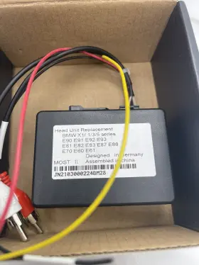 E90-e93 Xtronspro Fobb05 Xtrons Car Optical Fiber Stereo Decoder Box Adapter For Bmw E46 E39 E53 #3