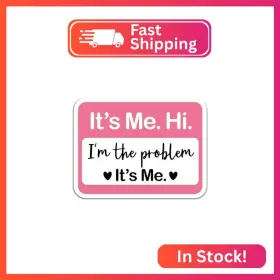 Yxtz-013 Yazmeen 20 Pcs Funny Pink Nurse Stickers 2.5ftft Its Me Hi Iftm The Problem M