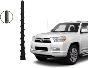 Yigao Parts 313054075055 7 Inch Flexible Rubber Short Antenna Compatible With Toyota Suvs Vans Black