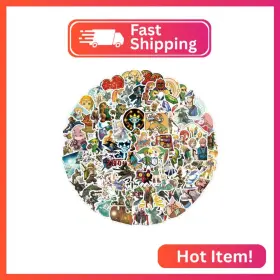 Ws-st023 Yinfengkanhai 100pcs Cartoon Cool Game The Legend Of Zelda Stickers Waterproof Deals Car Bicyc