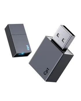 Yjluujl Cp188 Wireless Carplay Adapter For Iphone - Plug And Play Convert Mini Black
