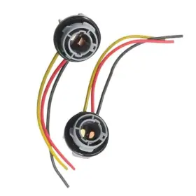 Bay15d Ypoyney 2 Pcs 1157 Led Bulb Socket Plug Waterproof Turn Signal Light Bay15d Ypoyney 2 Pcs 1157 Led Bulb Socket Plug Waterproof Turn Signal Light