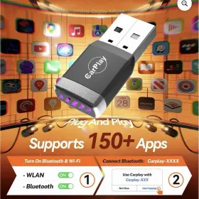 Car-b2 Ysolx Wireless Carplay Adapter Iphone And Android