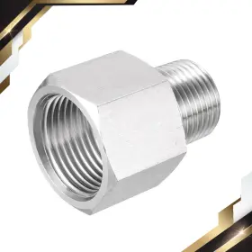 M20x1.5 Zaplyte 649603710581 1pcs Pipe To Fitting Adapter 3/8 Npt Male X Female