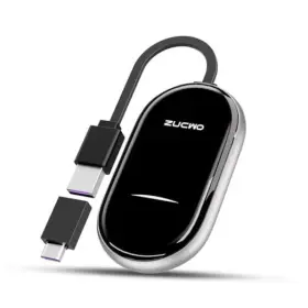 Zc81 Zucwo 2-in-1 Wireless Carplay Adapter And Android Auto Converts Wired To