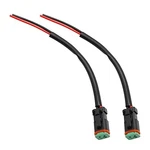 Vikksaer Deutsch Dtp 2 Pin Socket Adapter For Light/work Bar Male. Fixed Price $13.58.