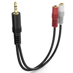 Rfadapter 3.5MM Stereo To Dual Mono Cable, 6INCH 1/8" Trs Male 1-PACK, Black. Fixed Price $10.52.