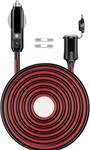 12V/24V 16AWG Heavy Duty Cigarette Lighter Extension Cable 13FT, 156W/20A Male P. Fixed Price $17.95.