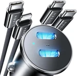 Lisen 90W Usb Car Charger Fast Charging, Dual Port Pd 45W Black. Fixed Price $20.99.